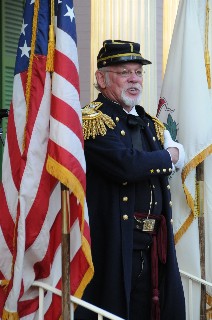 Colonel begins Presentation